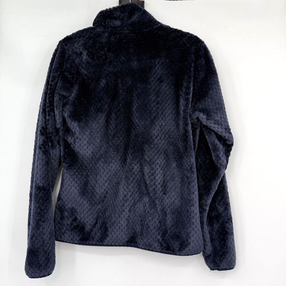 Columbia Women’s L Blue Fire Side II Sherpa Jacket Full-Zip Fleece Soft Cozy - Picture 3 of 8